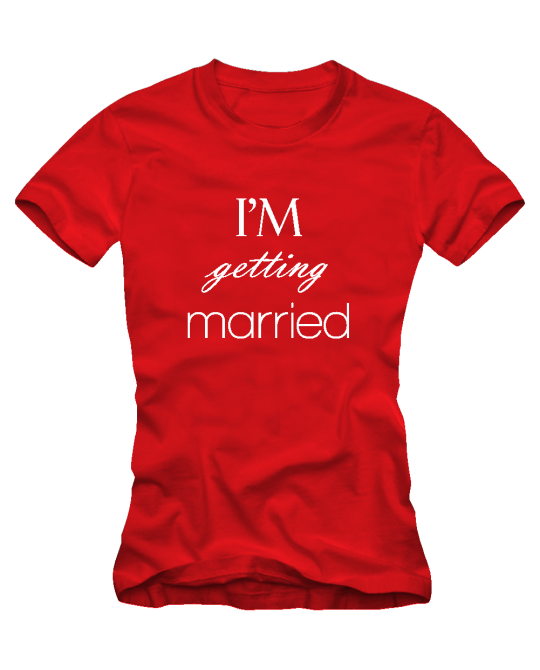  I'm getting married